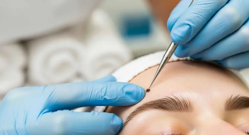 Mole and Skin Tag Removal treatment at 1Aesthetics