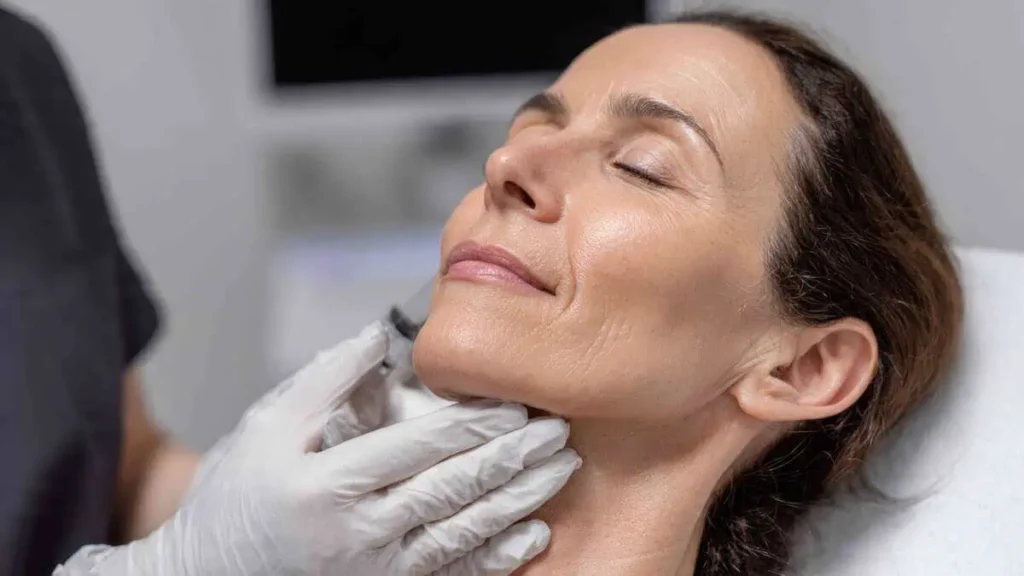 Kybella vs chin liposuction comparison for double chin treatment at 1Aesthetic